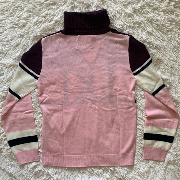 NWT Perfect moment schild ski sweater in pink/burgundy - Picture 12 of 14